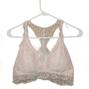 Auden Lace Bralette in Soft Pink